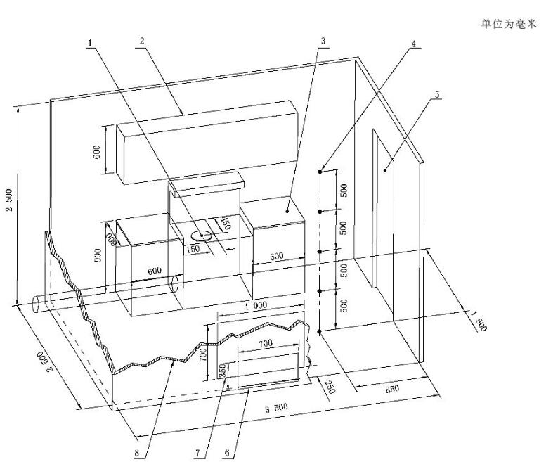 油煙機(jī)氣味降低度試驗(yàn)艙(圖2) 油煙機(jī)氣味降低度試驗(yàn)艙(圖2)